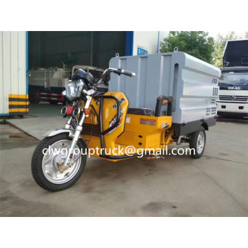 Electric three-wheel high pressure cleaning car